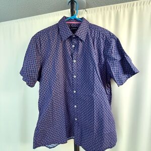 Men's Floral Patterned Shirt
